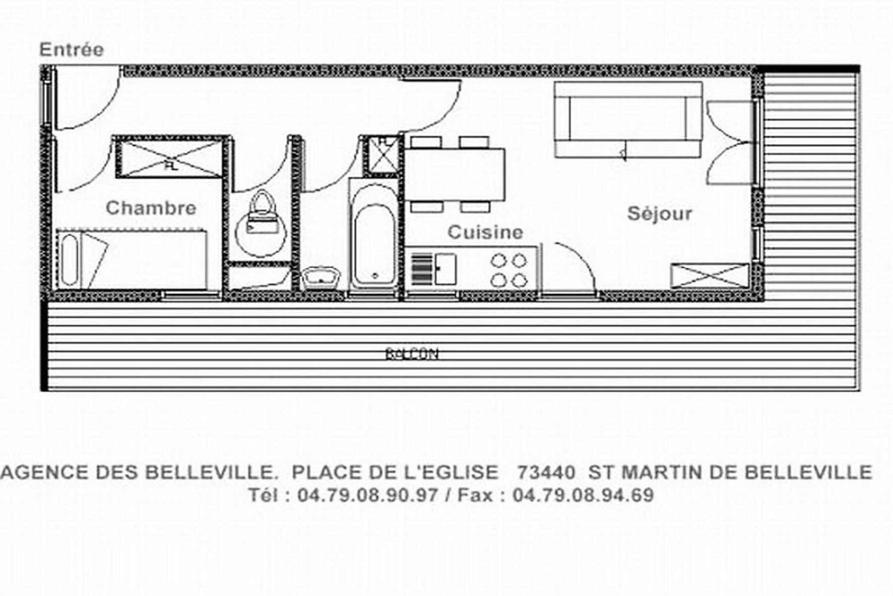 Residence Hors Piste - Appartement Lumineux - Au Pied Des Pistes - Balcon Mae-3594 圣马丁德贝尔维尔 外观 照片